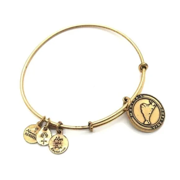 Alex & Ani Martha’s Vineyard Charm Bracelet - Picture 1 of 2